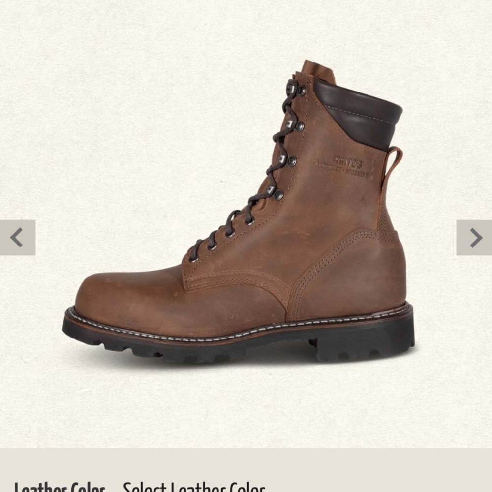 Thorogood Brown Leather Work Boots